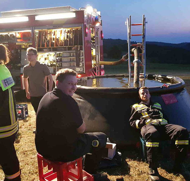 Nach der Nachtschicht kann Balver Feuerwehr verdiente Pause einlegen