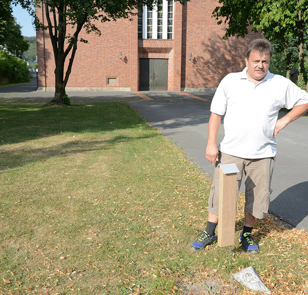 Sogar vor der Kirche wird geklaut
