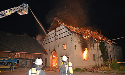 Technischer Defekt ist Ursache für Großbrand in Binolen