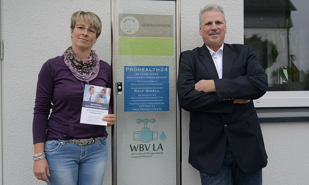 Betrieblicher Gesundheitsmanager Ralf Bigell hilft bei psychischen Belastungen