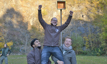 Der neue Balver Jungschützenkönig Markus Köster in Farbe