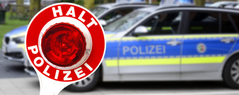 Polizei zieht Pkw-Fahrer auf Küntroper Straße aus dem Verkehr