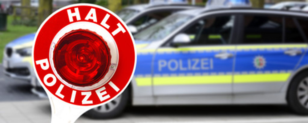 Mit 71 km/h durch Beckum – Polizei vor Ort