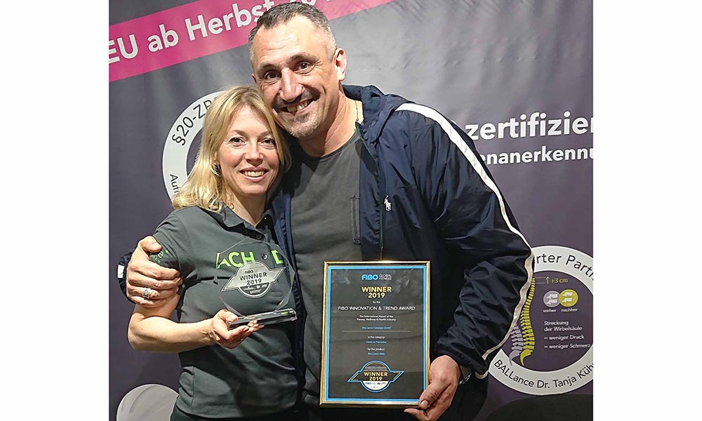 Sensation: Balver Physiotherapeut Zarczynski gewinnt FIBO-Award 2019