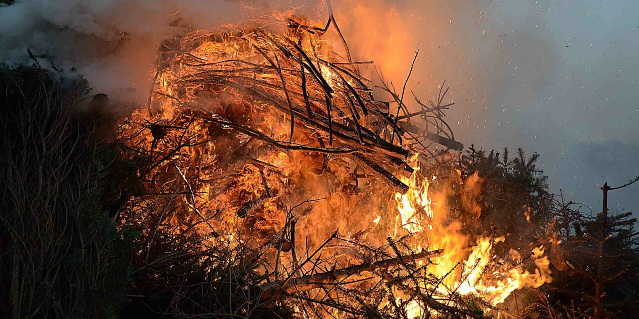 Osterfeuer schon jetzt genehmigen lassen