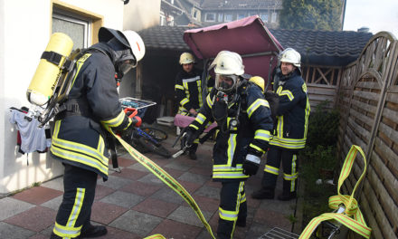 Feuer in der Garbecker Straße