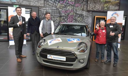 Volksbank-Kunde gewinnt neuen Mini One