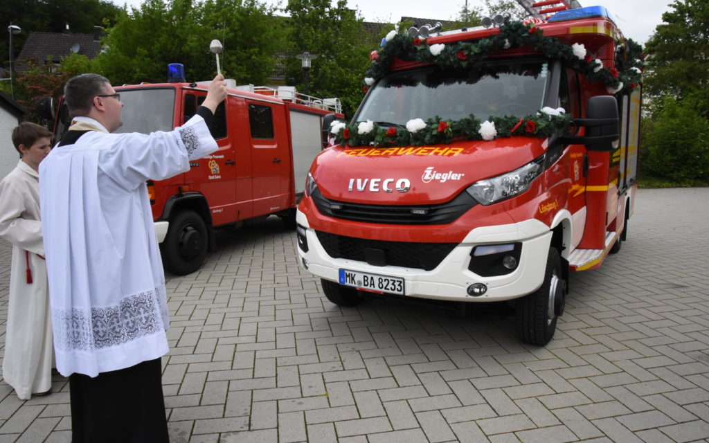 Große Freude bei Eisborner Feuerwehr über neues Löschfahrzeug