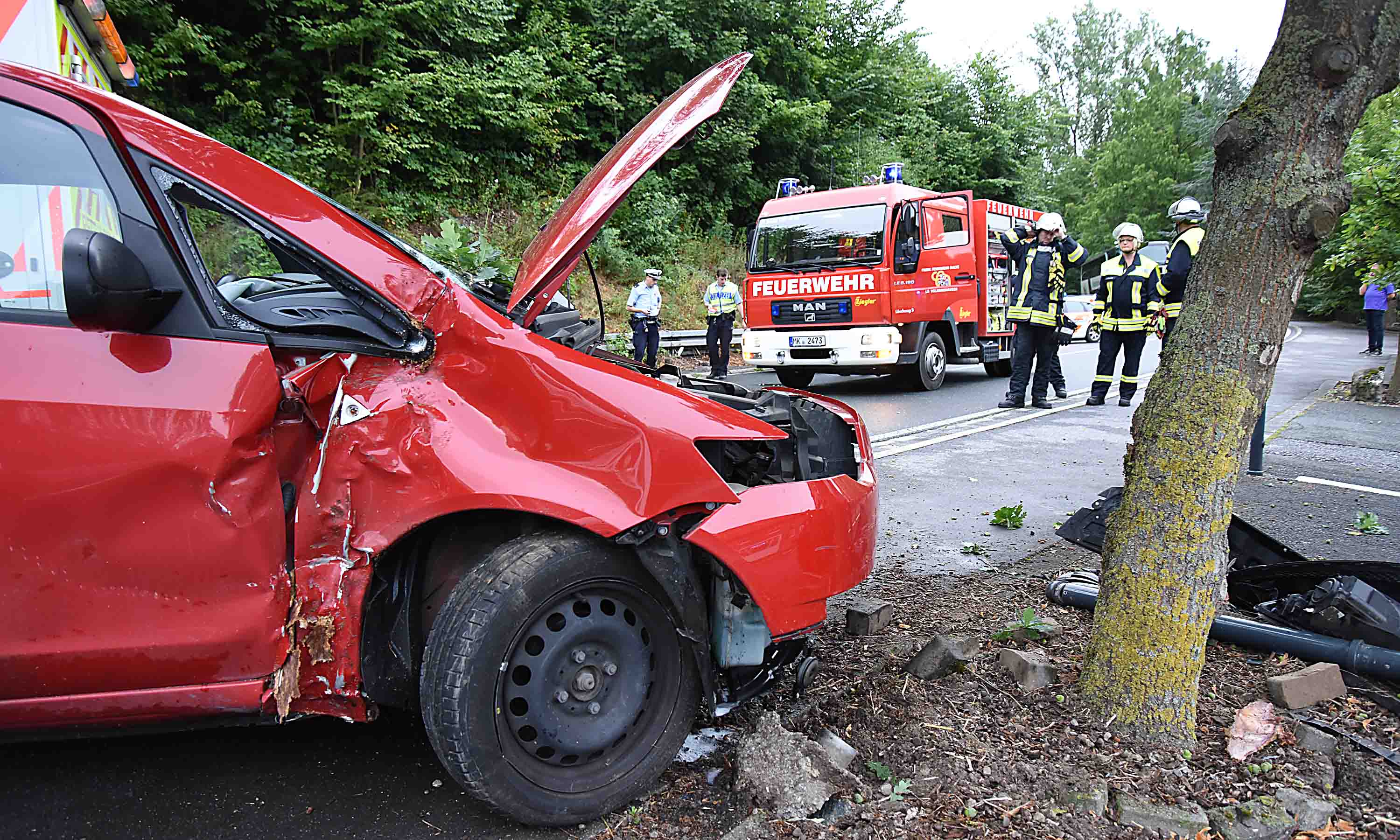 Schwerer Unfall in Balve