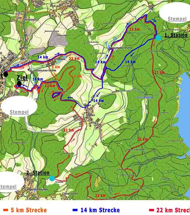 SONNTAG: 38. Balver Wandertag mit drei tollen Strecken