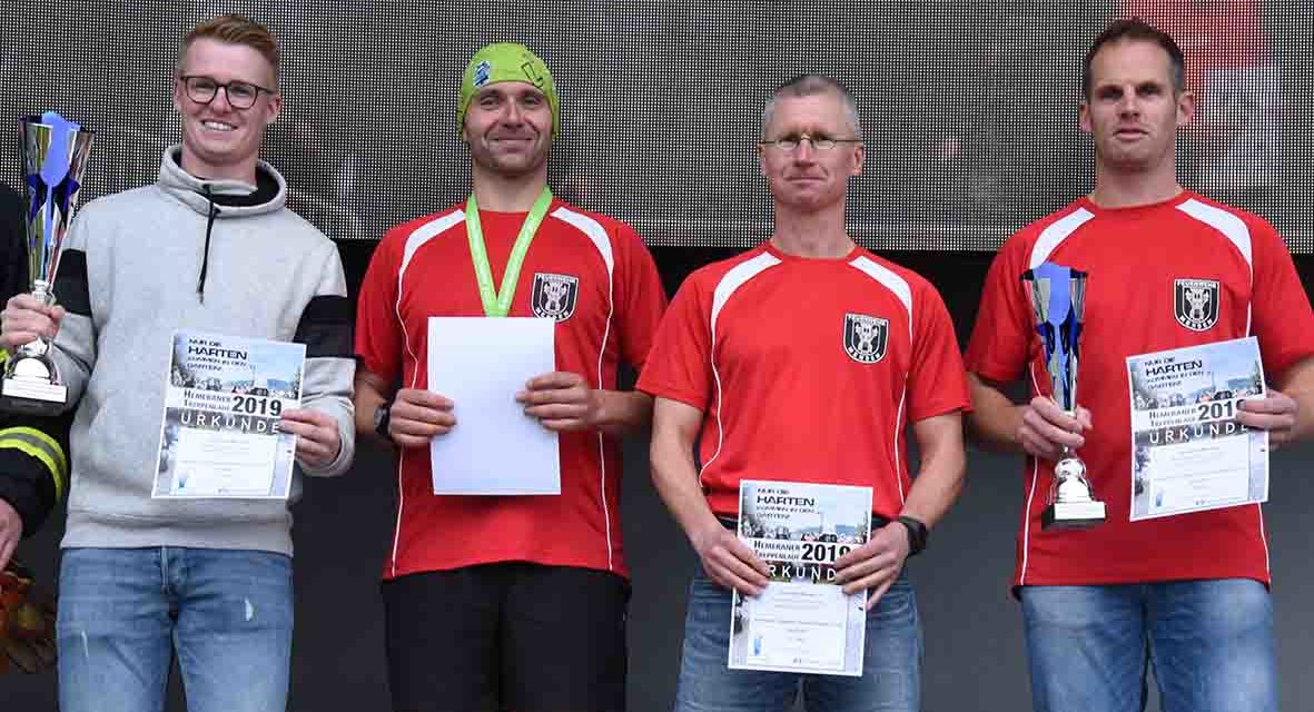 EILMELDUNG Firefighter-Run: Goldmedaille für Jan Schwartpaul und Marc Rocholl