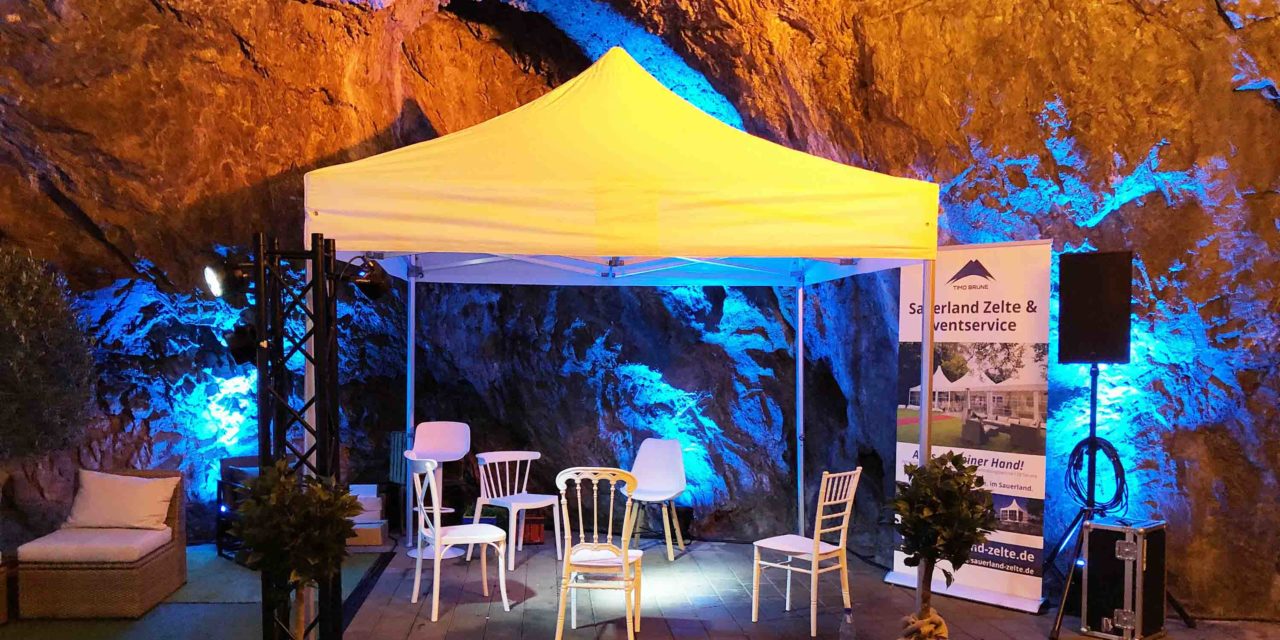 Jetzt gehts los: Heute Hochzeits- und Eventmesse in der Balver Höhle