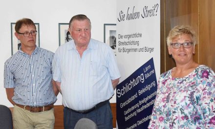 Schiedspersonen: Hauptausschuss plädiert für Rapp und Knorr