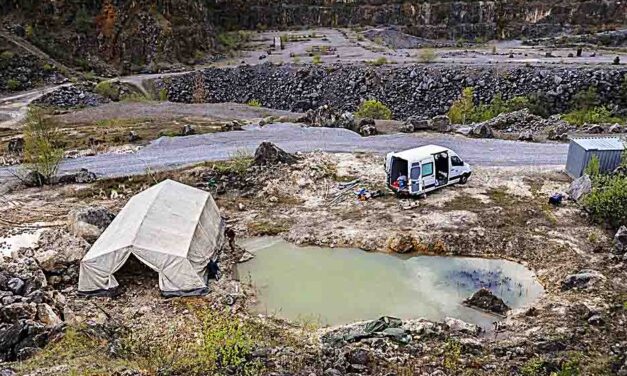 Führung zur Fossilien-Grabstelle