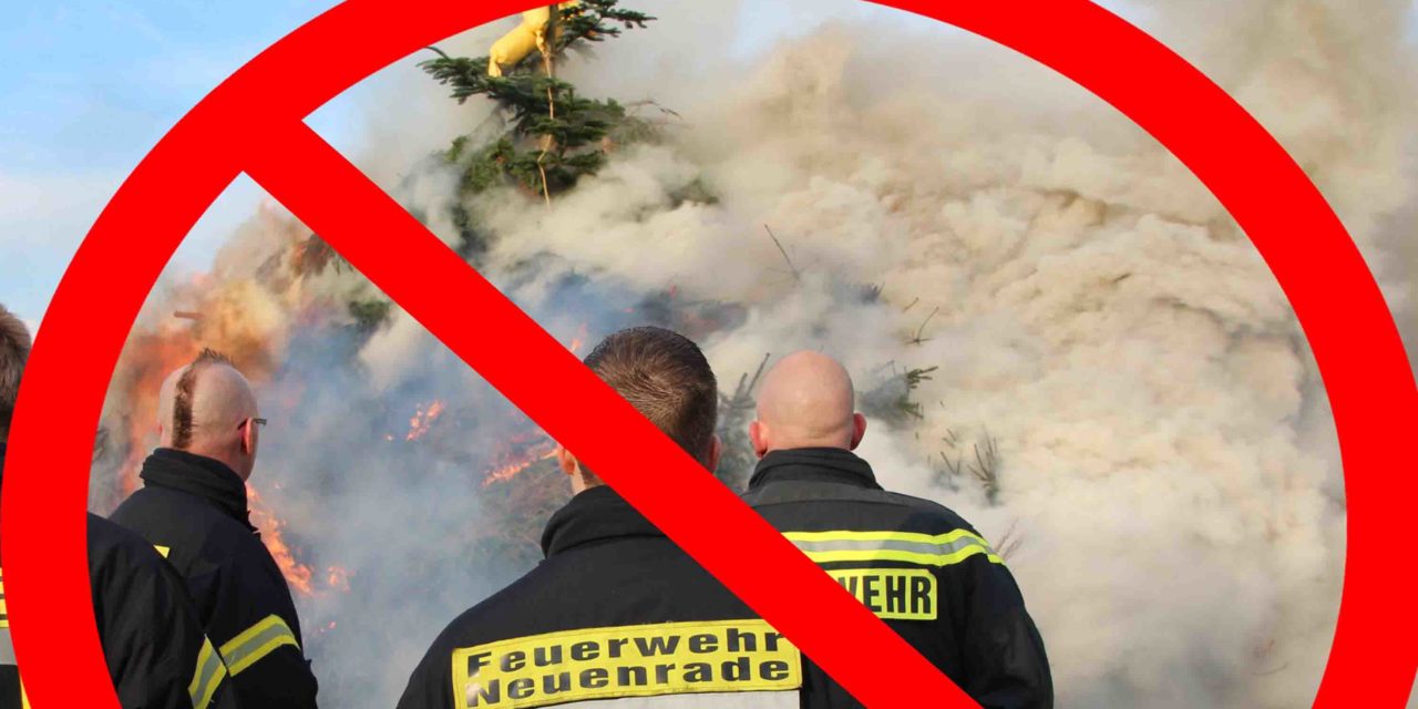 CORONA-VIRUS: Osterfeuer in Neuenrade gestrichen – Bitte kein Grünschnitt abladen