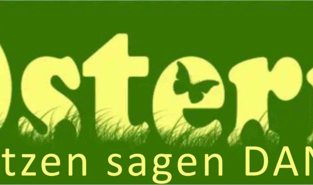 Schützenbrüder flaggen an Ostern für die Helden des Alltags
