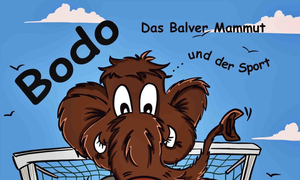 Neuerscheinung: Mammut „Bodo“ wird gerade feste gedrückt