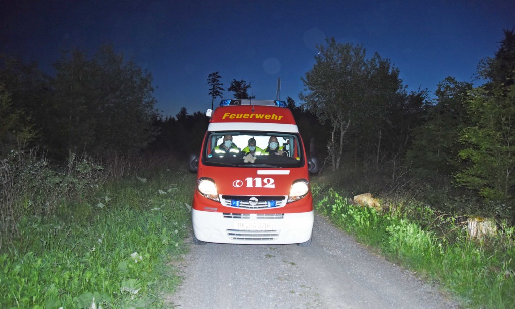 EILMELDUNG: Feuerwehr findet schwer verletzten Mountainbiker im Balver Wald