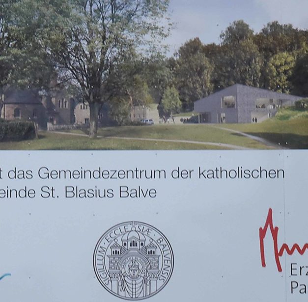 EILMELDUNG: Im Herbst soll Rohbau des neuen Gemeindezentrums von St. Blasius Balve stehen