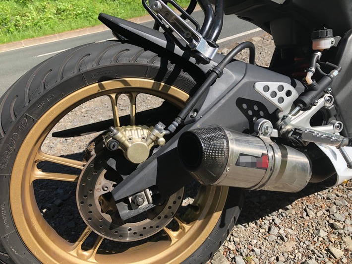 Polizei bremst abermals einen Biker auf dem Kohlberg aus
