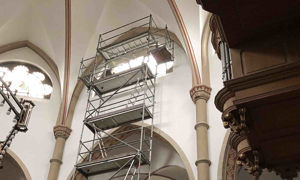Gefahrenabwehr in St.-Blasius-Kirche Balve