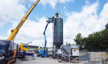 In Garbeck wird neue Beton-Tankstelle eröffnet
