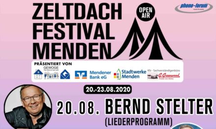 Premiere Zeltdach-Festival Menden – Mix aus Comedy und Musik zaubert Besuchern ein Lächeln auf die Gesichter