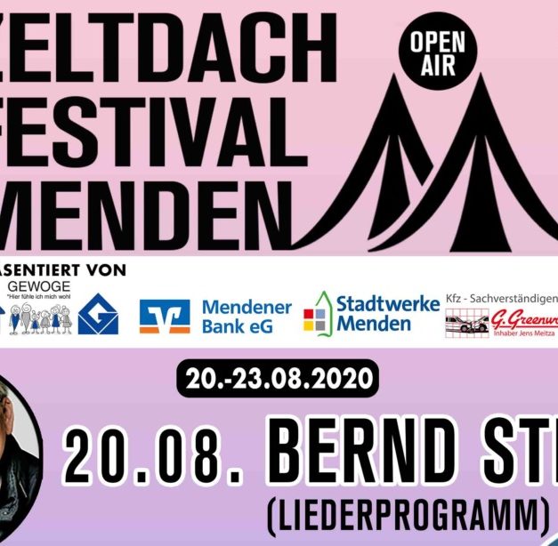 Premiere Zeltdach-Festival Menden – Mix aus Comedy und Musik zaubert Besuchern ein Lächeln auf die Gesichter