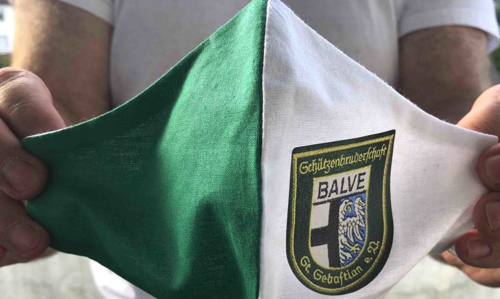BALVE: Masken mit Bruderschaft-Emblem können ab morgen abgeholt werden