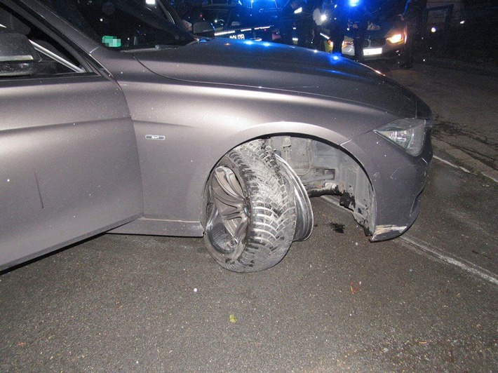 Krimi in den frühen Morgenstunden – Polizei stoppt widerspenstigen Mercedesfahrer