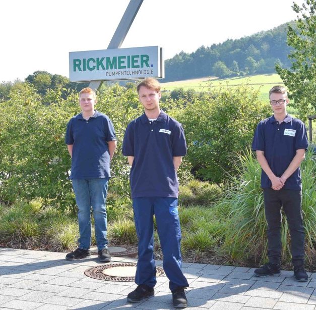Firma Rickmeier begrüßt sechs neue Auszubildende – Schon jetzt für 2021 bewerben