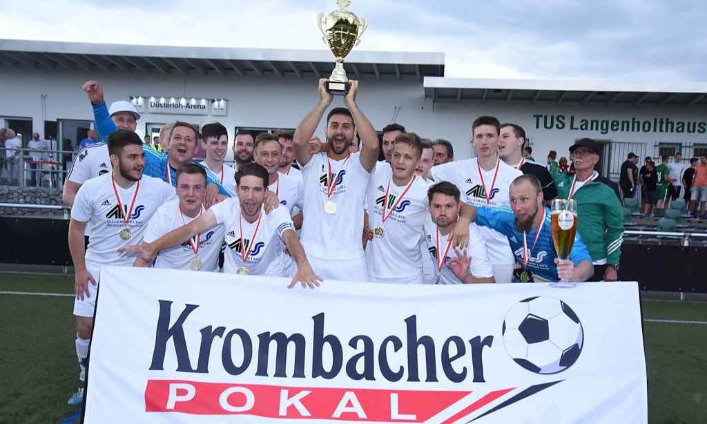 SV Hüsten 09 II gewinnt abermals den Krombacher Kreispokal