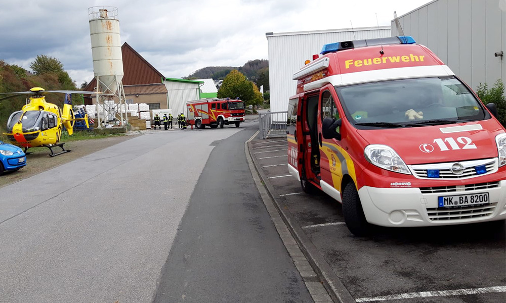 Medizinischer Notfall: Rettungshubschrauber fliegt ohne Balver