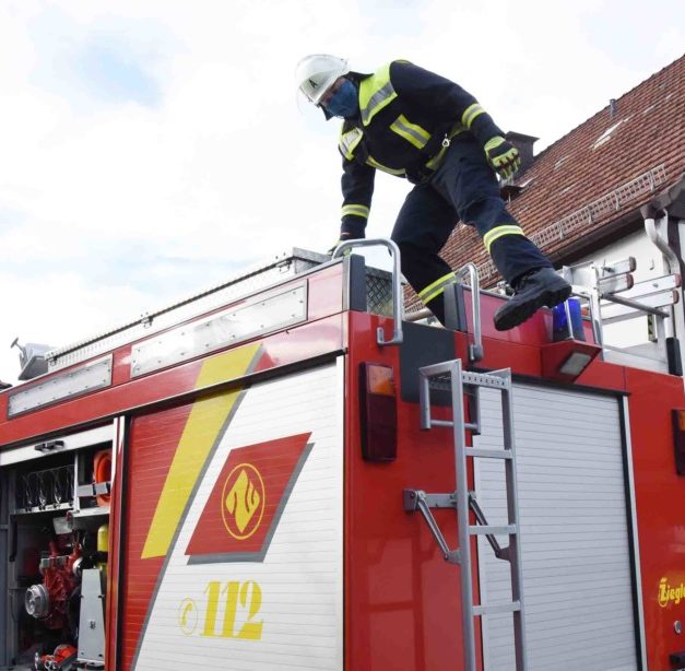 Blitzeinsatz der Balver Feuerwehr in der Garbecker Straße