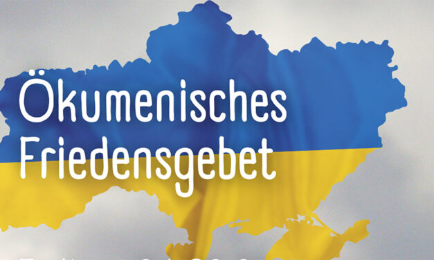 Ein Jahr nach Kriegsbeginn eine Friedensandacht