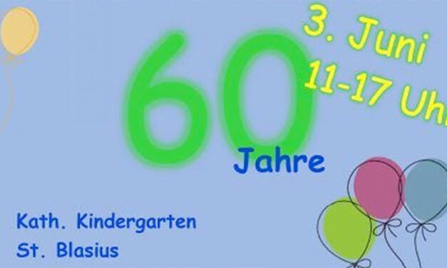 60 Jahre: Katholischer Kindergarten feiert