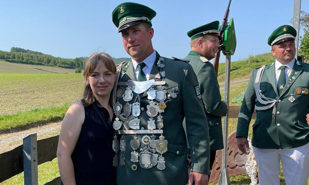 Markus Buchgeister mit dem 127. Schuss