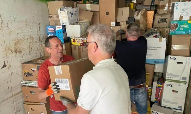 Neuer Lagerplatz für Männerchor-Altpapier