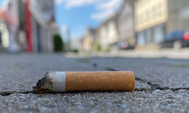 Zigarettenkippen – pures Gift für die Umwelt