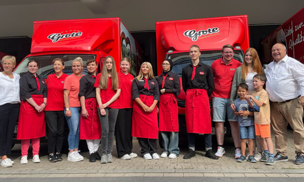 Bei der Goldbäckerei hieß es: Willkommen im Team