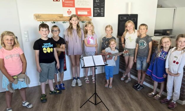 Startschuss beim Kinderchor in Mellen