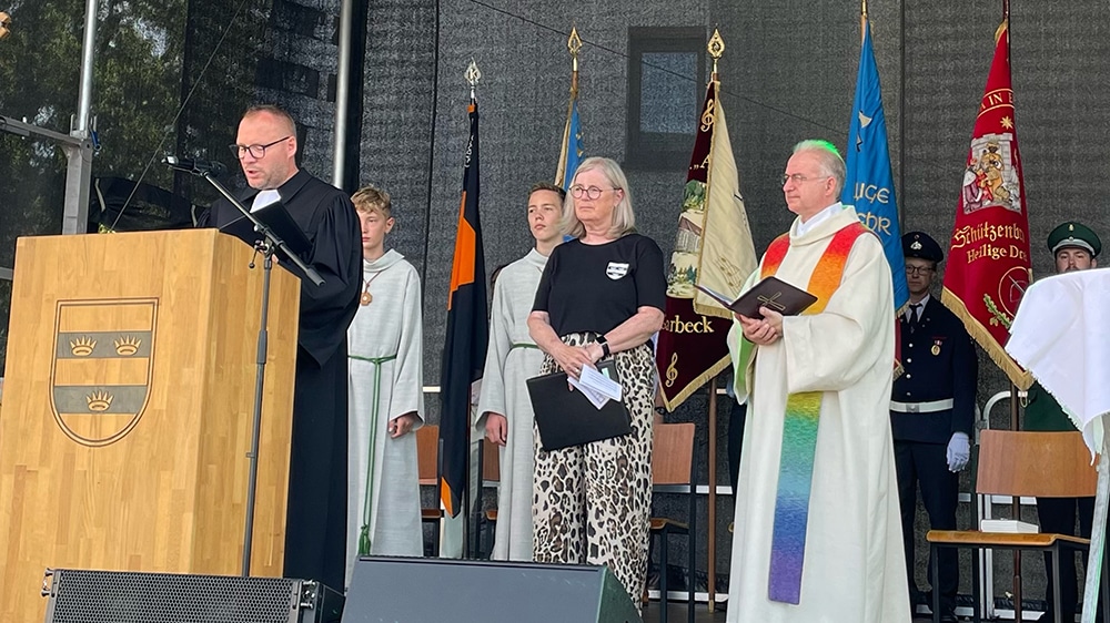 Ökumenischer Gottesdienst bei Kaiserwetter