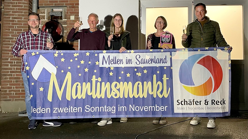 Mellen freut sich auf den 28. Martinsmarkt