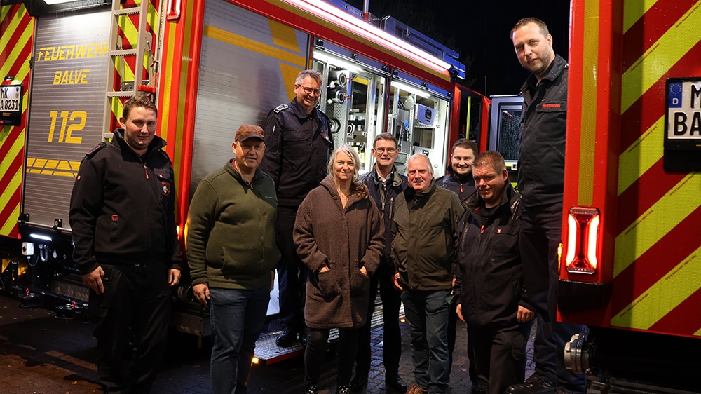 Zwei neue Feuerwehrfahrzeuge für Löschgruppe Hönnetal