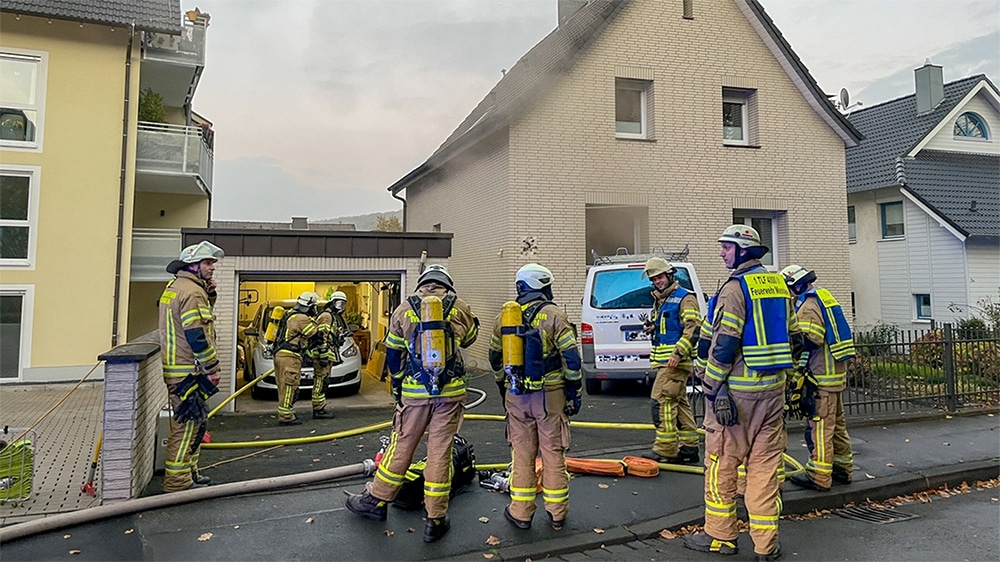 Wohnhaus nach Brand unbewohnbar