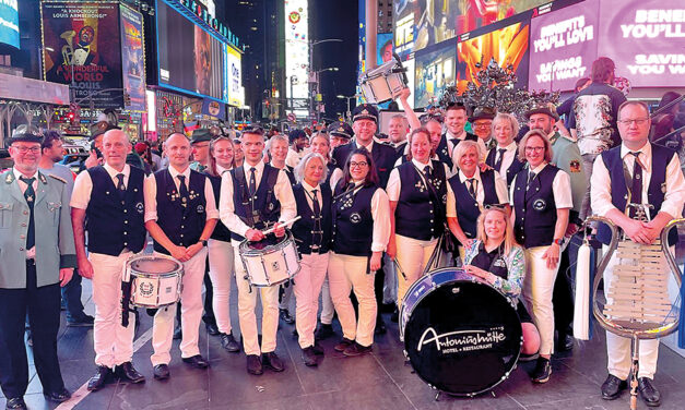 Trommlerkorps-Teilnahme an der Steubenparade bleibt in Erinnerung