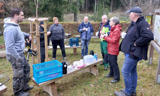 Waldschule wurde winterfest gemacht