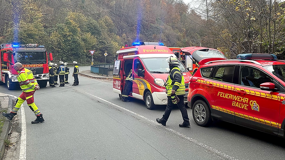 Lokführer sah Wandergruppe am Gleisbett – Keine Verletzten