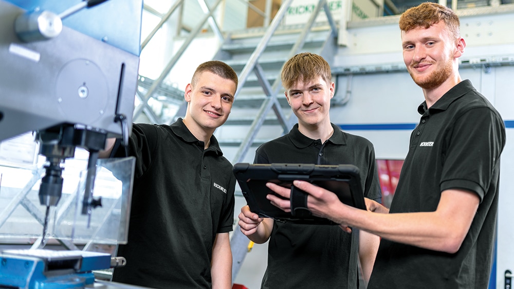 Bei Rickmeier wird Ausbildung Groß geschrieben