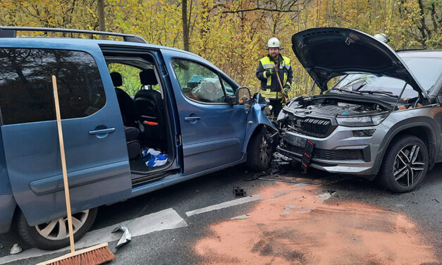 B515 nach Unfall am Morgen gesperrt